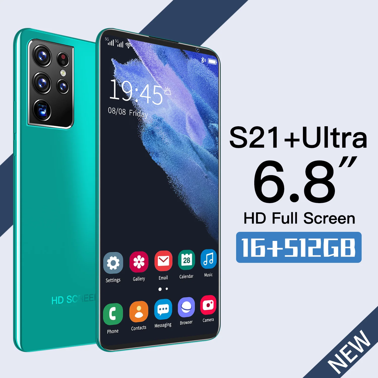 

Global Version S21+ultra 6.8Inch Smart Phones 12GB 512GB Google Android Phone Face ID 2 SIM 5G MobilePhone Unlocked Celular