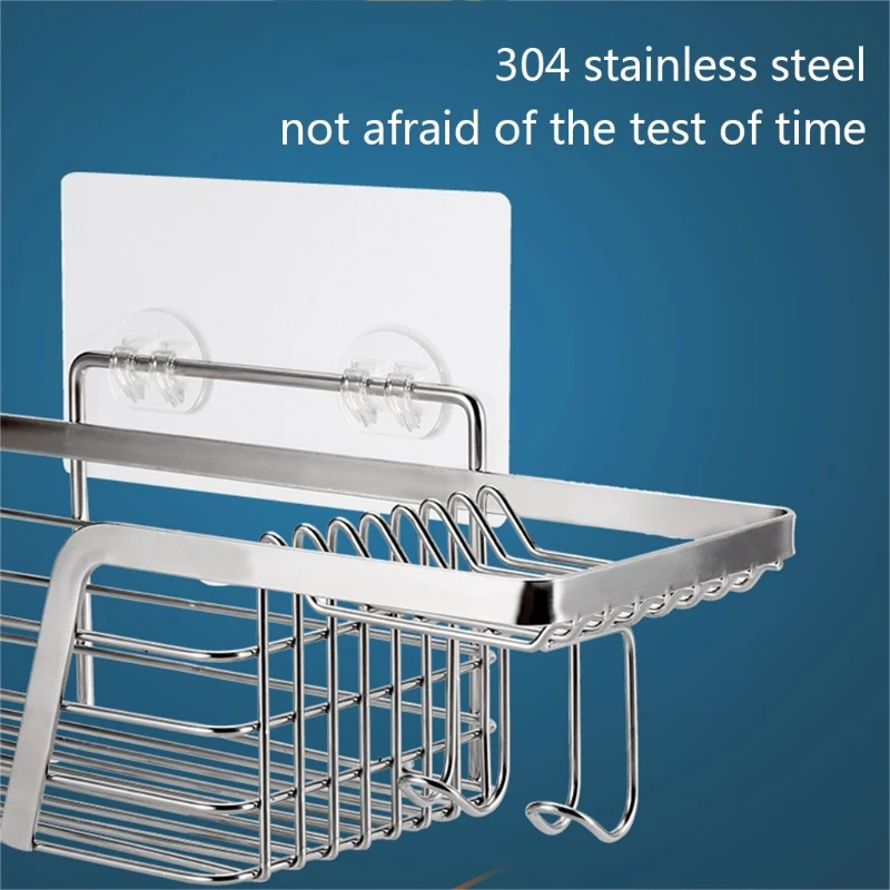 Поднос для хранения в ванную комнату с 2 крючками зубных щеток полый