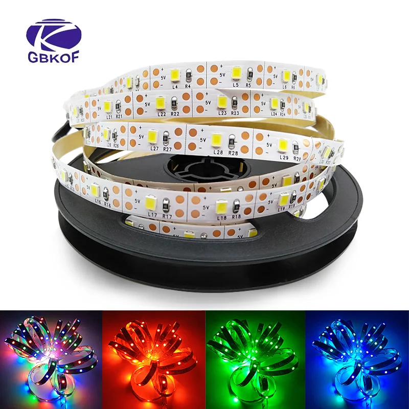 Светодиодная лента USB светильник Водонепроницаемый RGB Светодиодные полосы