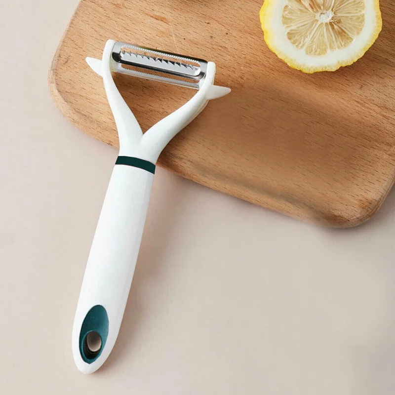 

2 In 1 Vegetable Fruit Peeler Sharp Potato Parer Slicer Julienne Cutter Carrot Grater Slicer Shredder Kitchen Gadgets Tools