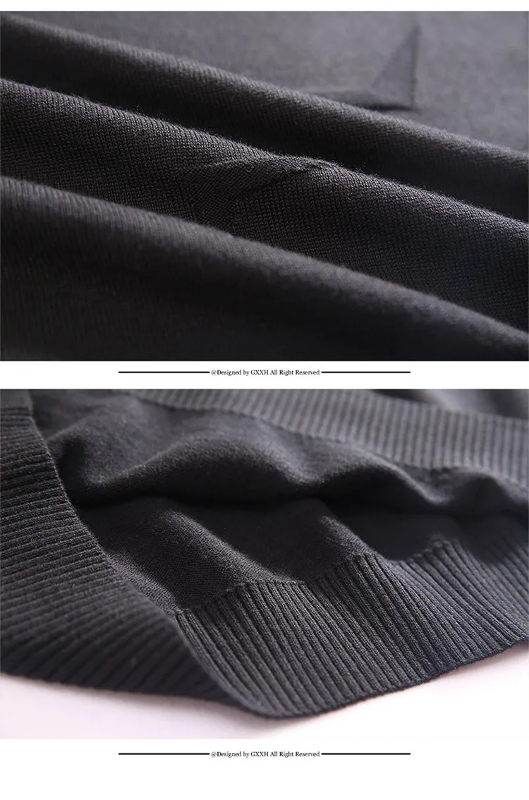 GXXH весна и осень размера плюс 2xl-5XL 6xl 7xl 8XL Большая мужская одежда модный свитер свободный водолазка плюс тонкий вязаный свитер