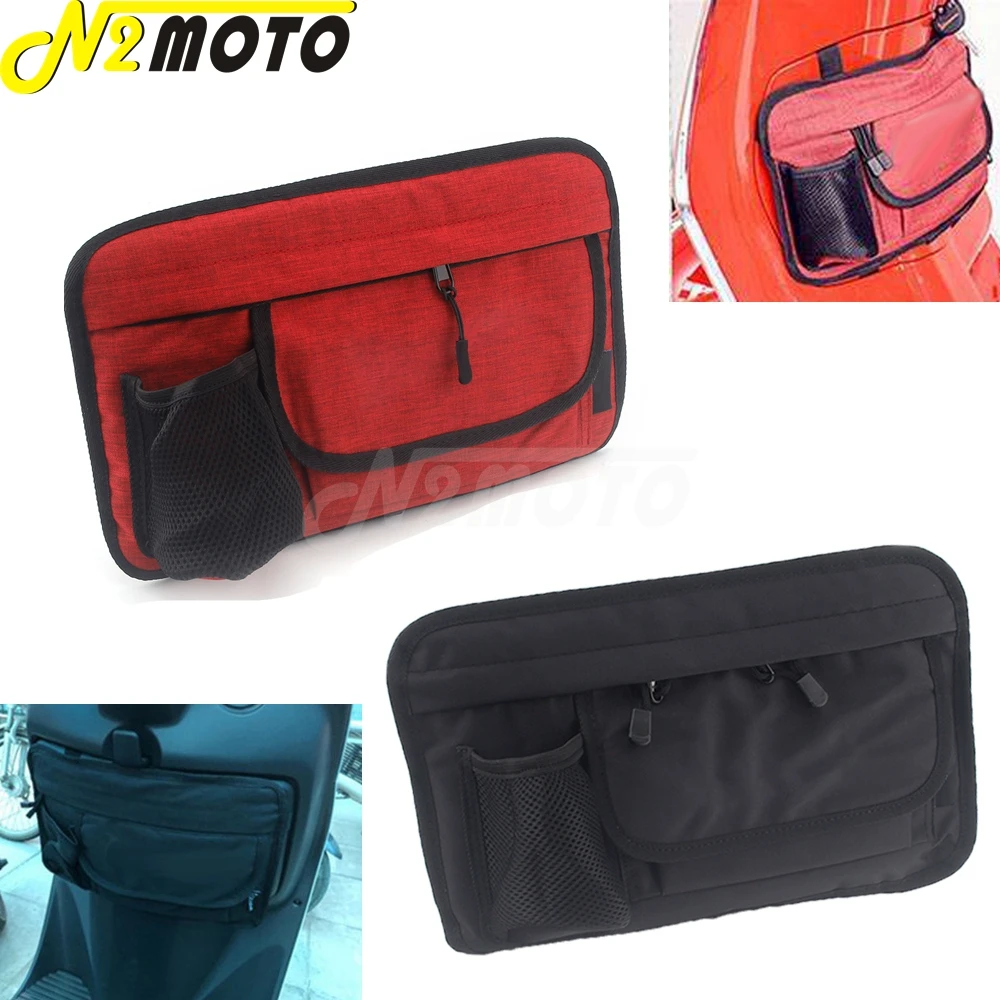 

Сумка для боковых инструментов мотоцикла, сумка для перчаток, сумка для электрического скутера для Piaggio Vespa Primavera 150 SPRINT 150 GTS 300 ie LXV 125, седельн...