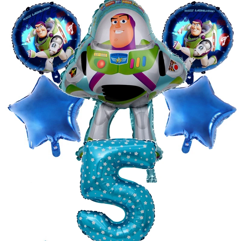 История игрушек Тема Disney 32 дюйма 1-9 номер день рождения детей Мальчика Baby Shower