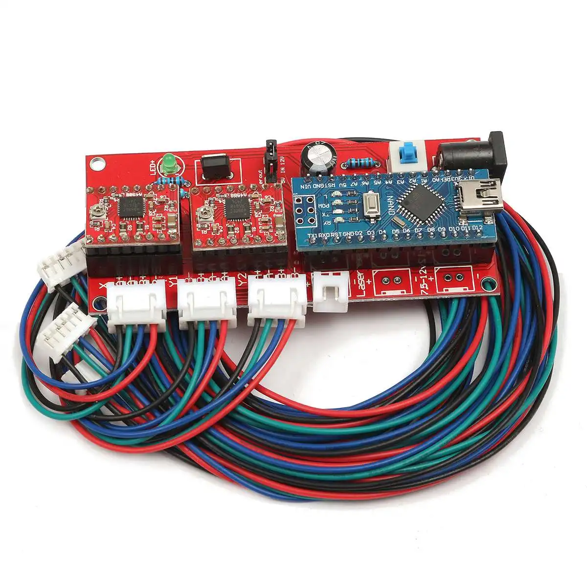 

65*50cm Mini Laser Engraving Machine Wood Laser Engraver Cutter for Wood Metal Engraving Printing DIY Desktop Printer Kit