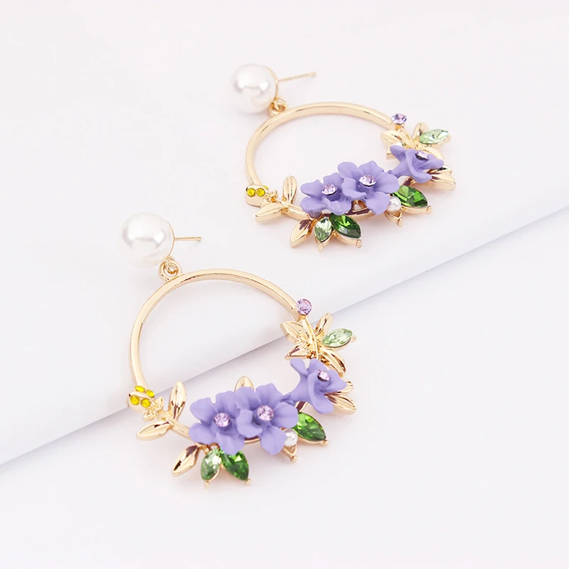 Взрывной цвет стразы из смолы цветок дикая уличная съемка сплав