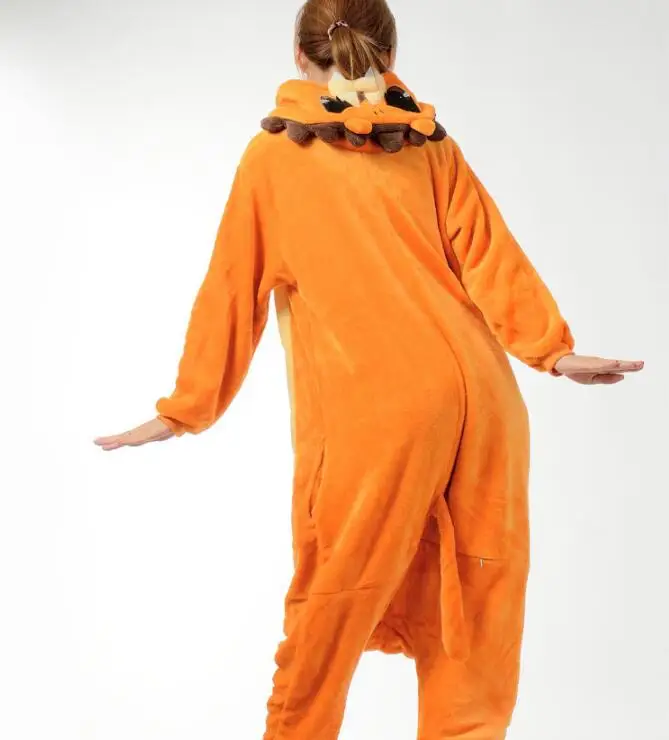 HKSNG Adult Lion Kigurumi Onesies Animal Pajamas Sleepwear Party Cosplay Costumes Cartoon Jumpsuits Suit |