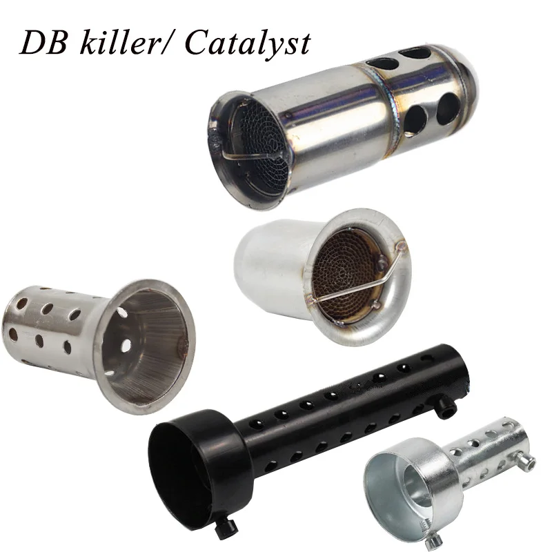 Универсальный 51 мм фронтальный дБ убийца для мотоцикл выхлопной глушитель трубы