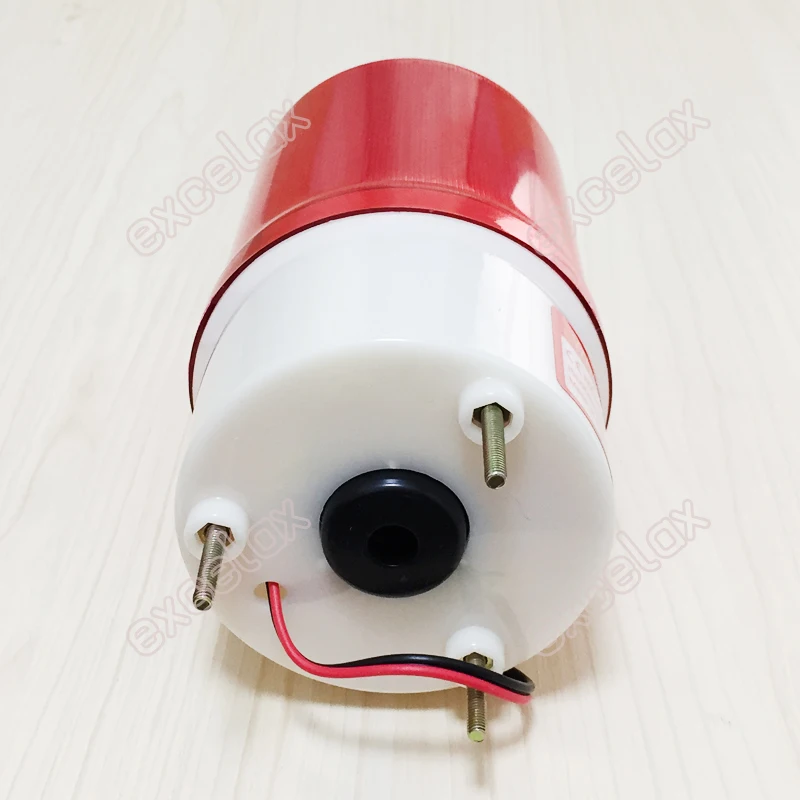 Бесшумные светодиодный Предупреждение Светильник вращения стробовая сирена