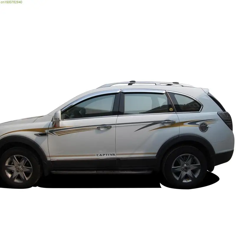 

Car Waistline Belt Line Whole Body Waterproof Stickers And Decals Car-styling For Chevrolet Captiva Auto Accessories