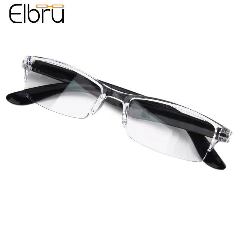 

Elbru новые ультралегкие встроенные очки для чтения Ретро пресбиопические очки прозрачные очки с диоптриями + 1,0 + 4,0