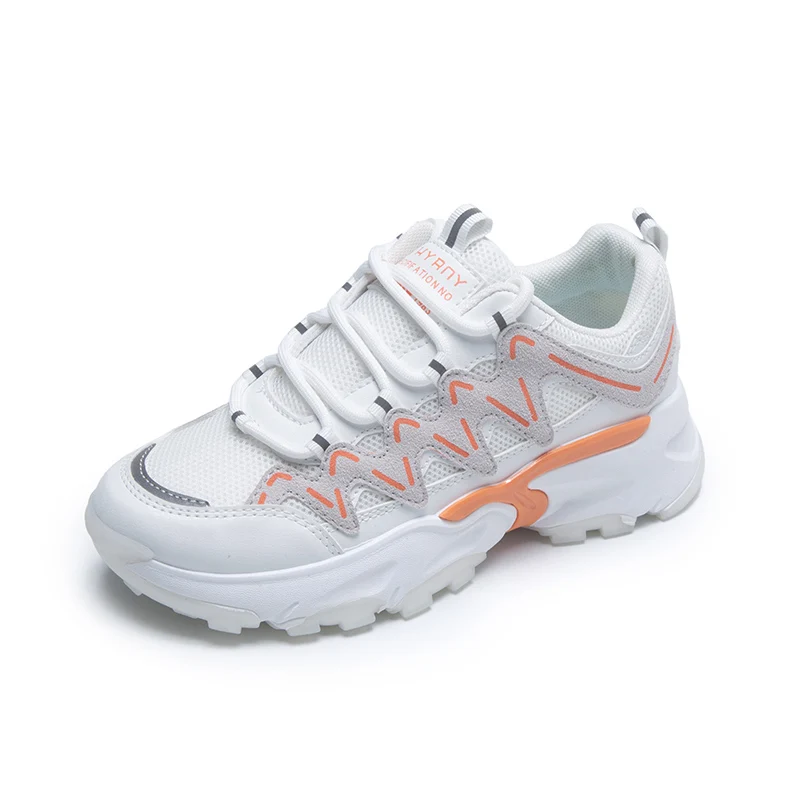 

Women Vulcanized Shoes Sport Dad Shoes Thick-soled Casual Antislip Running Shoes All-match Sneakers Tenis Feminino Zapatillas