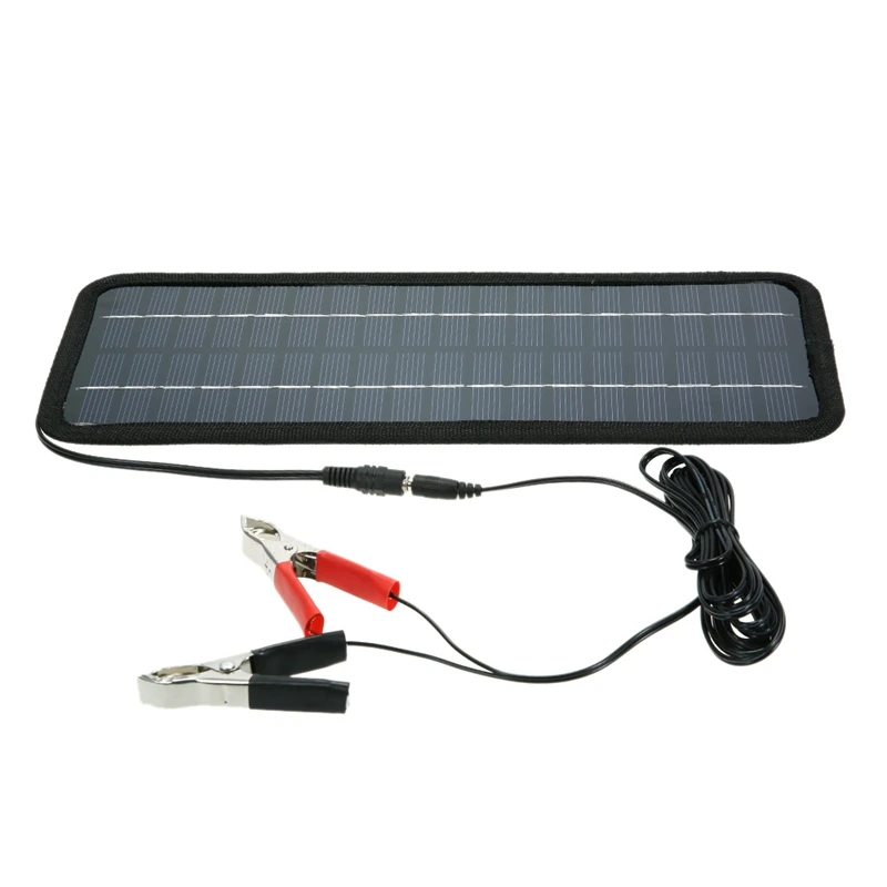

Портативная солнечная панель 12 В 4,5 Вт, Универсальная автомобильная лодка, зарядное устройство, резервное уличное устройство для автомобил...