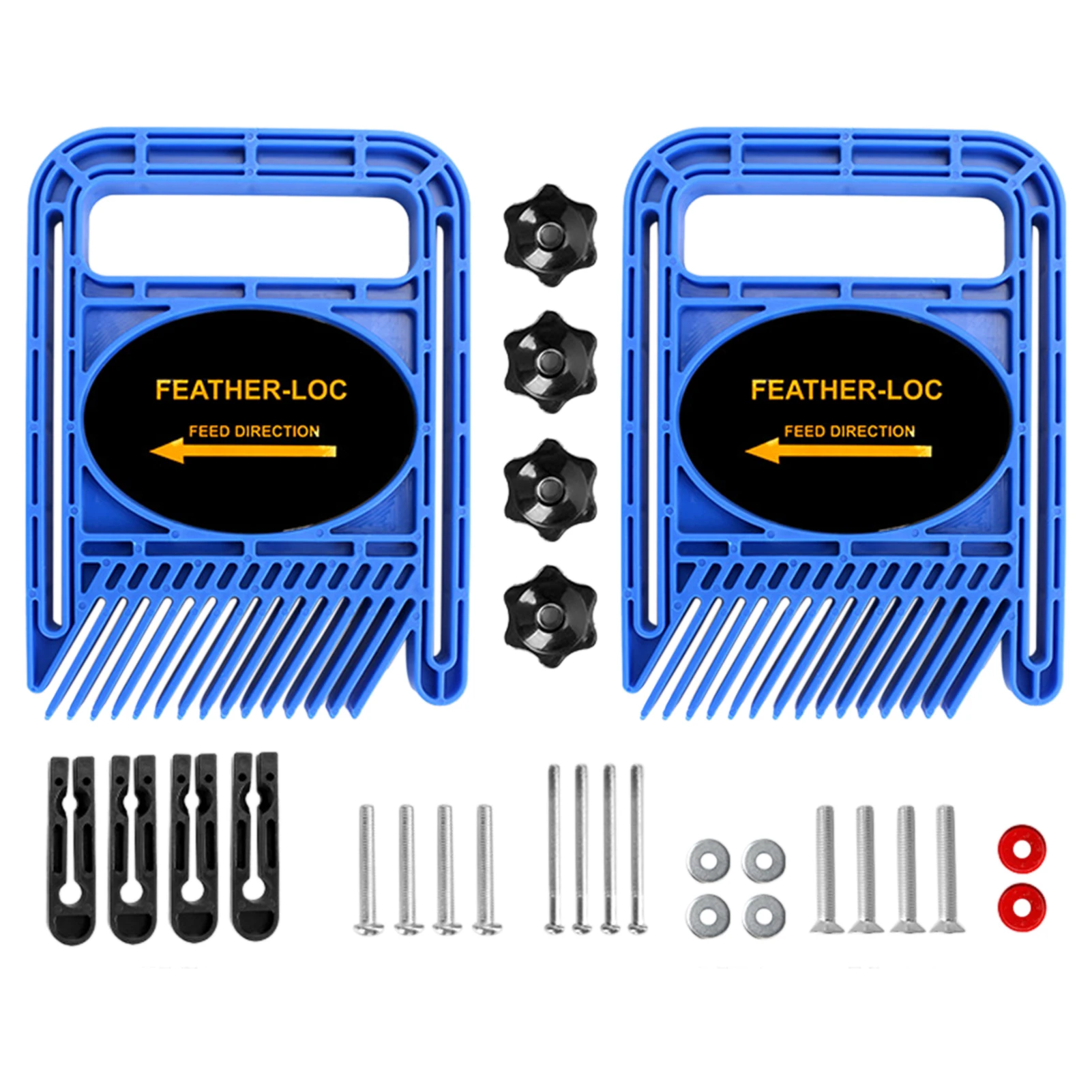 

1pair Carpentry Multifunction Portable Durable Woodworking Tools For Fence Accessories Table Saw Featherboard Home Lightweight