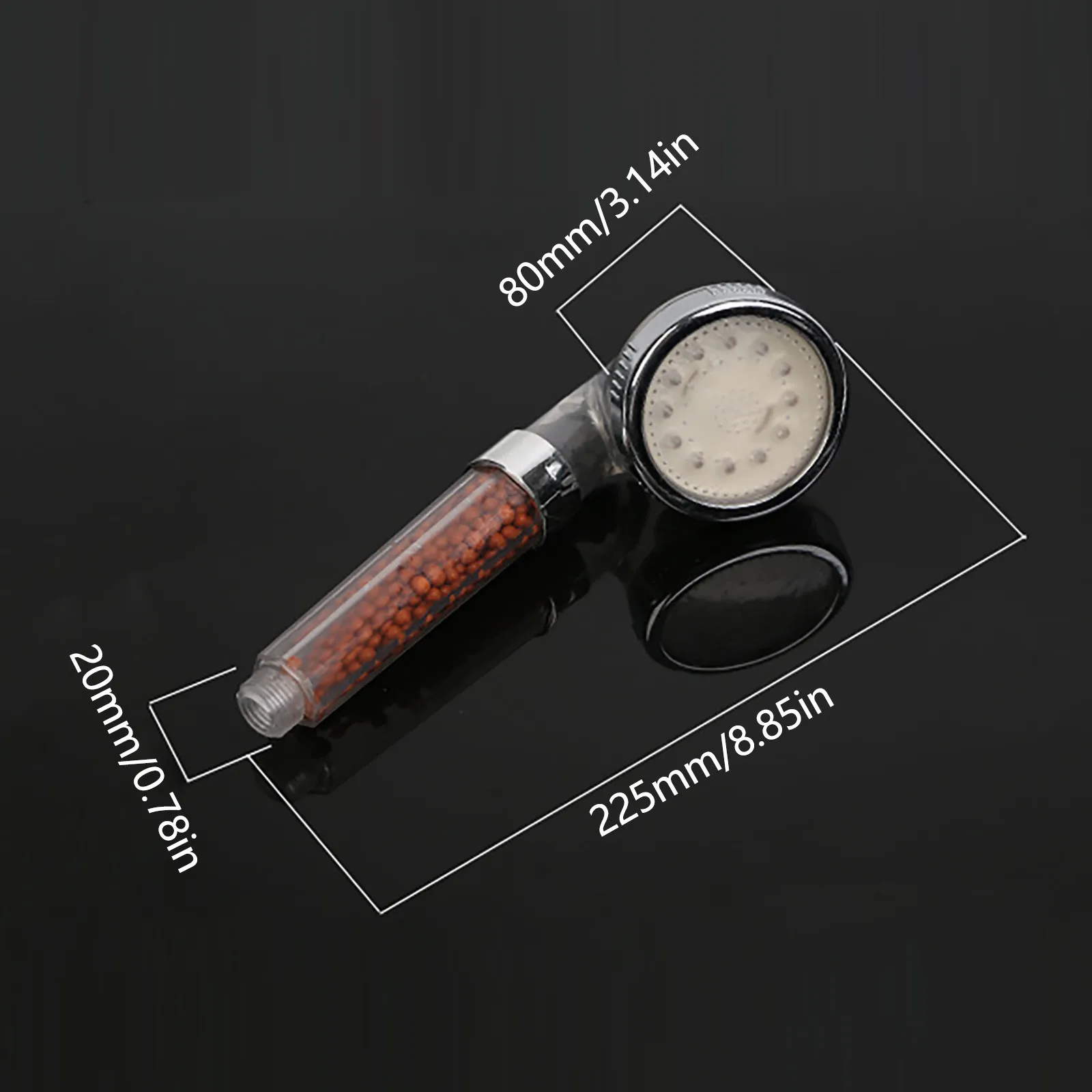 

LED temperature control seven-color light shower (please contact the supplier to deliver the seven-color light style) WY