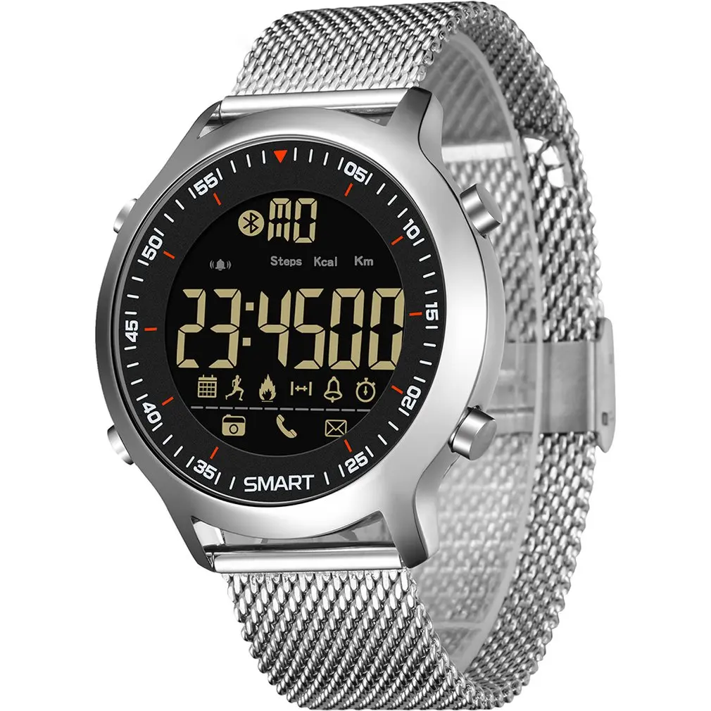 

2019 New Smart Watch Waterproof IP68 Passometer Message Reminder Ultra-long Standby Outdoor Swimming Sport Smartwatch