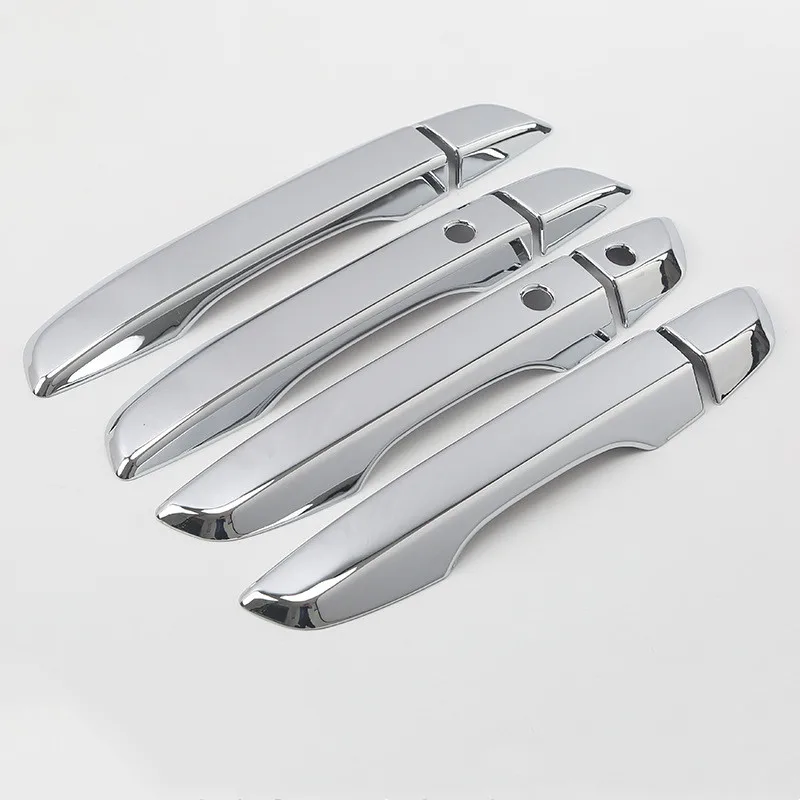 

For Honda Civic 10th 2016 2017 ABS Chrome LHD Car door protector Handle Decoration cover trim car styling accessories 8 pcs