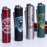 clipper lighter portable butane lighter metal nylon material mens smoking accessories gift series collectibles