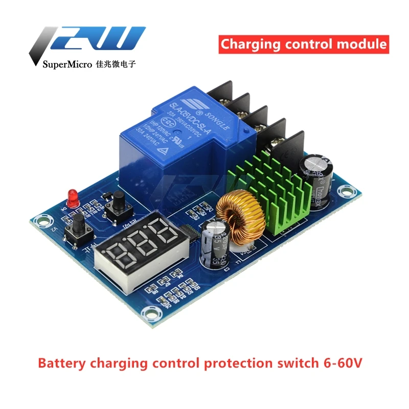 XH M604 модуль управления зарядным устройством для аккумулятора 6 60 В постоянного