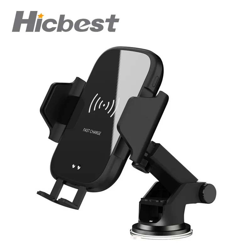 Инфракрасное автомобильное беспроводное зарядное устройство 10 Вт для iPhone