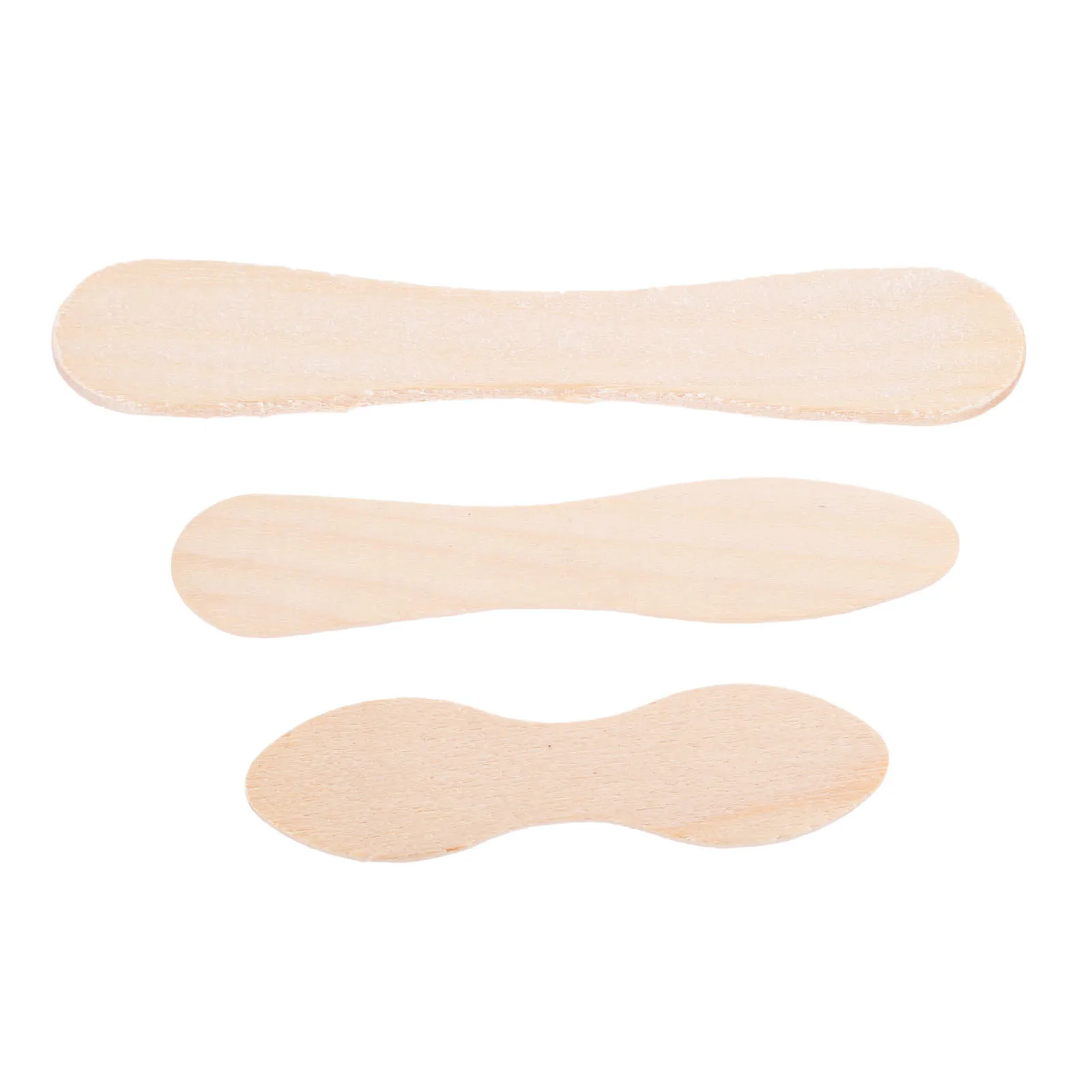 Dophee 50 шт в наборе 3 размера палочки для мороженного натуральные деревянные