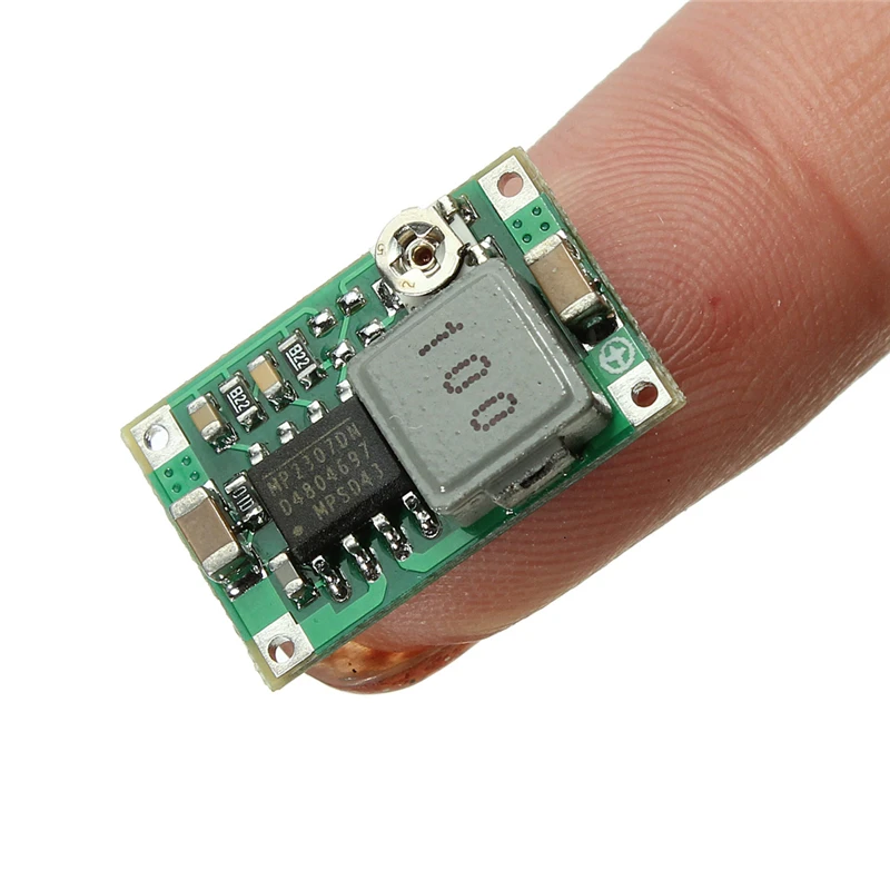 Супер мини 360 DC-DC супер преобразователь понижающий модуль Регулируемый