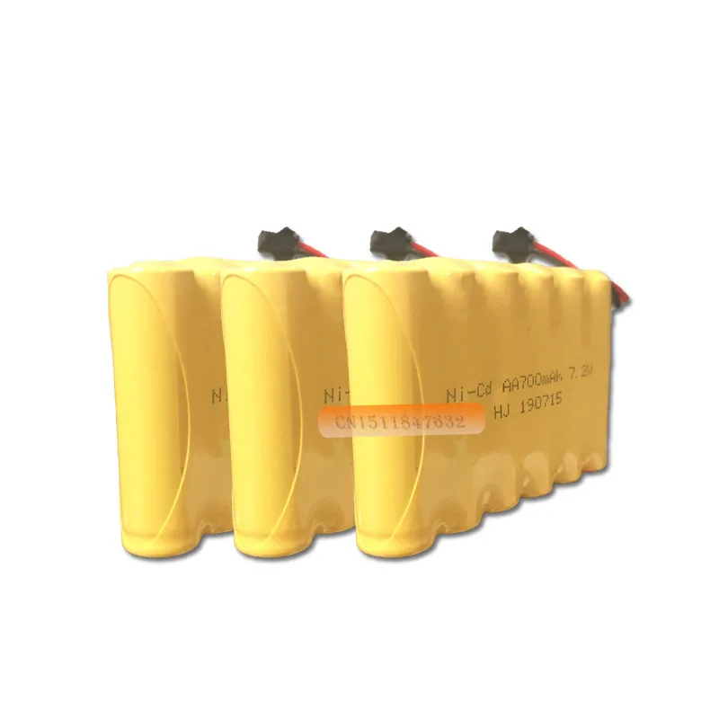 2 шт. никель-кадмиевые аккумуляторы 7 В 700 мА · ч в Аккумуляторы для