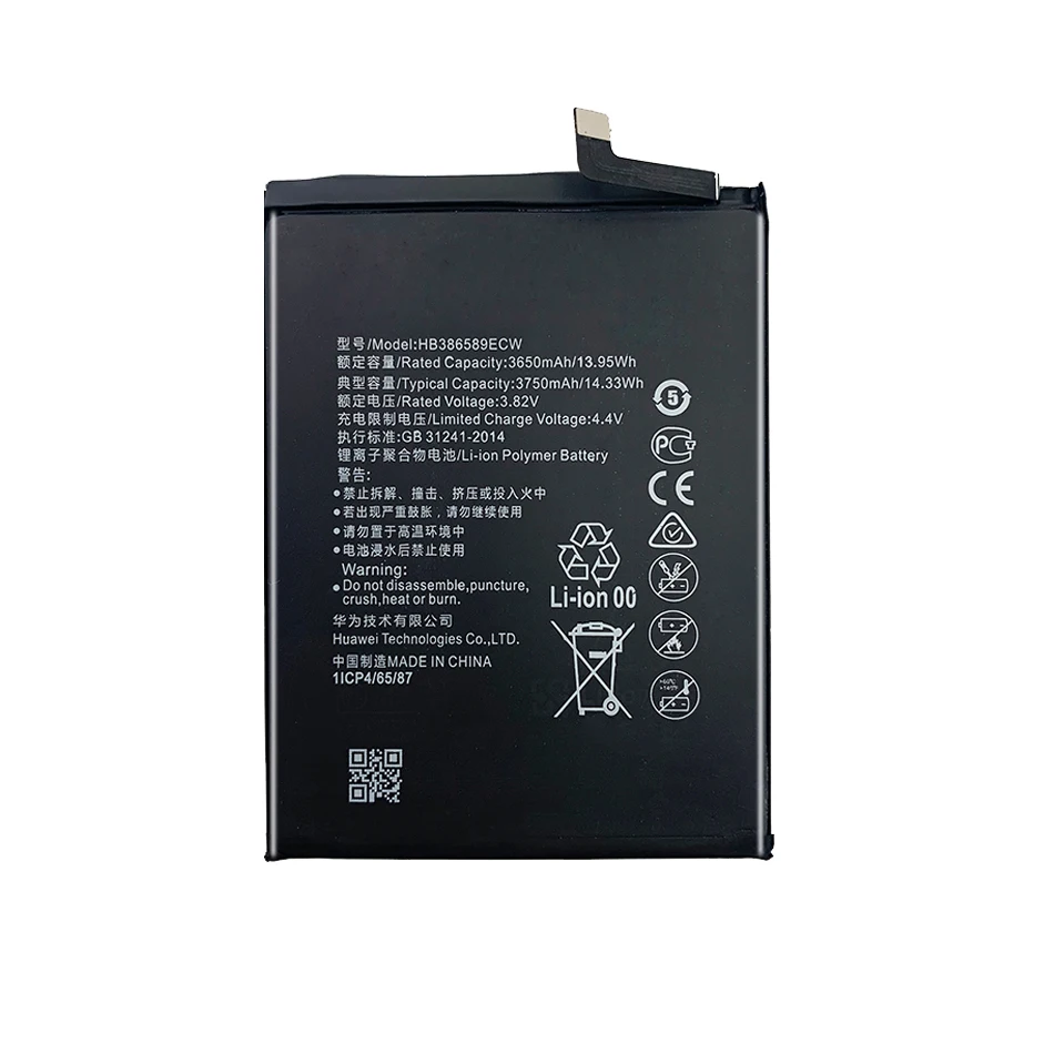 HB386589ECW батарея для Huawei Ascend P10 Plus Nova 3 4 L21 VKY-AL00 View 10 Lite V10/Honor 8X/Mate 20 lite Honor Play | Мобильные