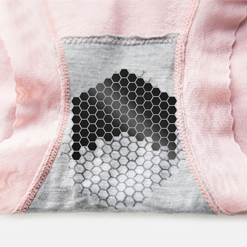 

Ladies Body Pants Graphene Breathable Panties Large Size High Waist Panties Ladies Seamless Panties for Abdomen