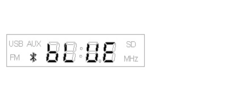 Автомобильный fm-радио MP3 декодер плата усилительная плата Bluetooth 15Wx2 Bluetooth 5,0 приемник WAV APE FLAC аудио декодирование USB TF FM AUX