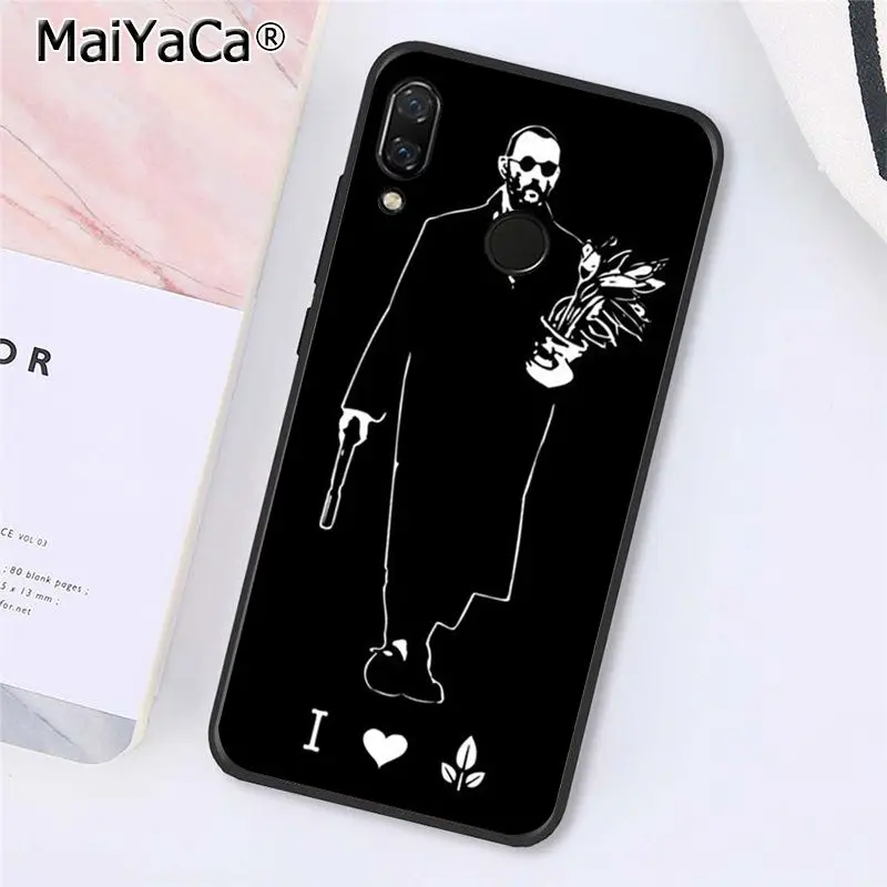 MaiYaCa Leon Matilda Натали Портман фильм плакат чехол для телефона Xiaomi Redmi8 4X 6A 9 8A Note8T 5Plus