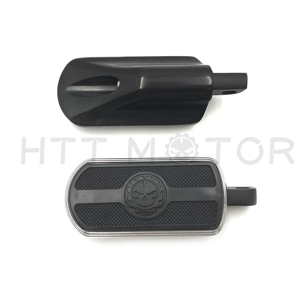 Aftermarket мотоцикл части шестерни череп Great Wall подножки для 84-17 Harley Road King Street Glide Road Glide BLAC