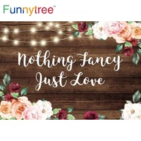 funnytree wedding wood background for photography love romantic flowers spring lights banner valentines day backdrop photo