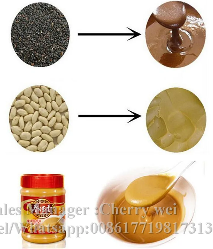 Малый Tahini паста делая машину коллоидный шлифовальный станок и коллоидная