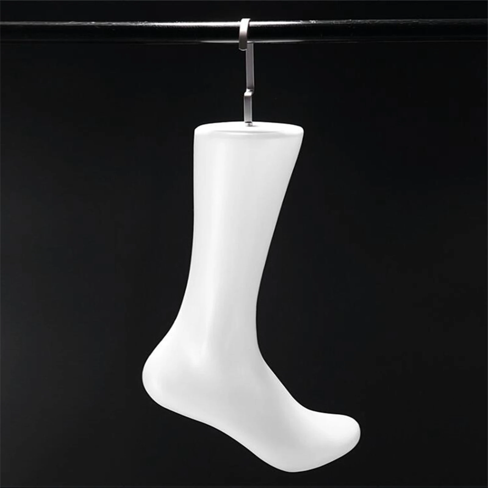 

White Standing Mannequin with ing Hook Foot Model for Shoes