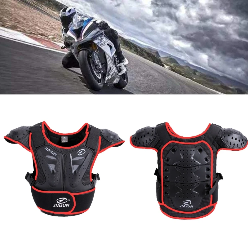 

Adult Motorcycle Dirt Bike Body Armor Protective Gear Chest Back Protector Protection Vest for Motocross Snowboarding