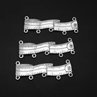 4 шт.лот 49x19 мм Античная Посеребренная лента мерная деталь Швейные Инструменты Подвески для Diy ювелирных изделий Аксессуары поделки