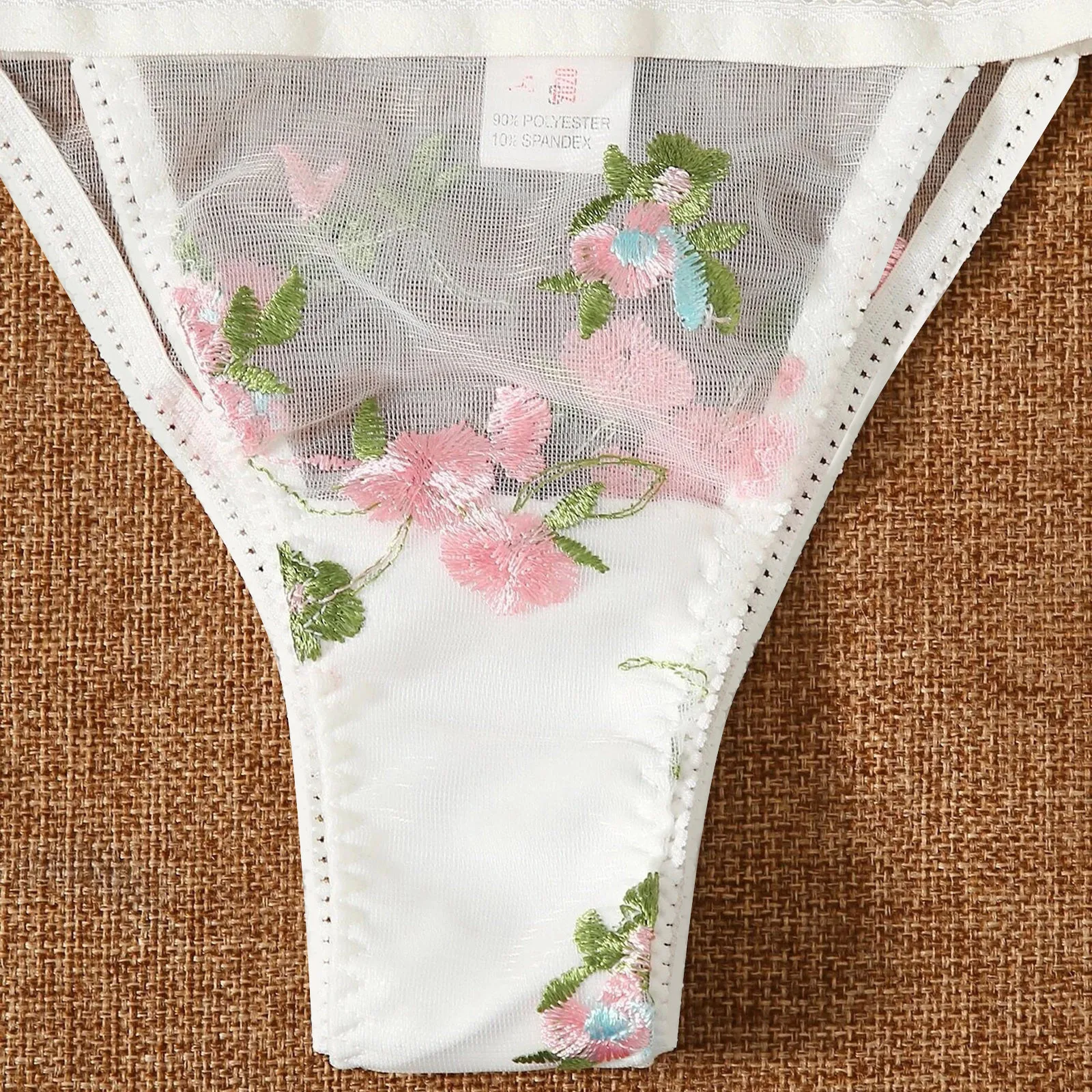 

Sexy Lingerie Set Hot Exotic Costumes Invisible Bra New Sexy Fashion G-String Thong Sleepwear Flower Lace Underwear Lingerie