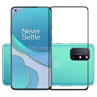 75 pcslot 2 5d premium tempered glass for oneplus 8t full cover screen protector protective film for oneplus 8t