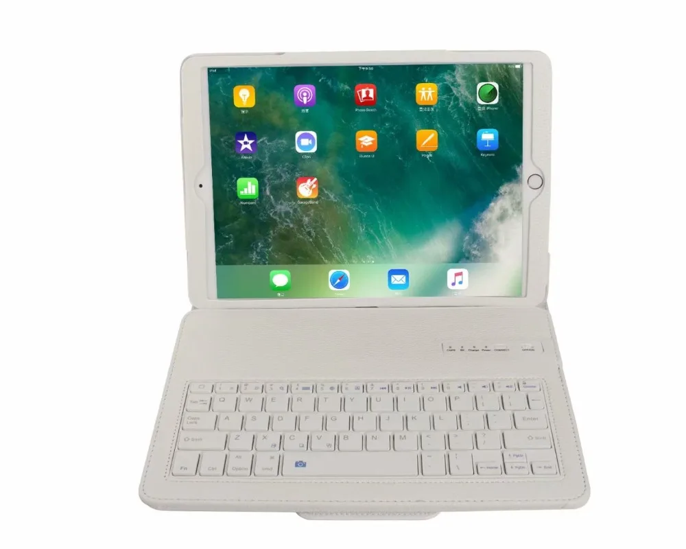Съемный кожаный чехол-подставка с клавиатурой Bluetooth для IPad 10,2 дюймов, клавиатура для планшета для Ipad 10,2, Магнитный чехол+ ручка