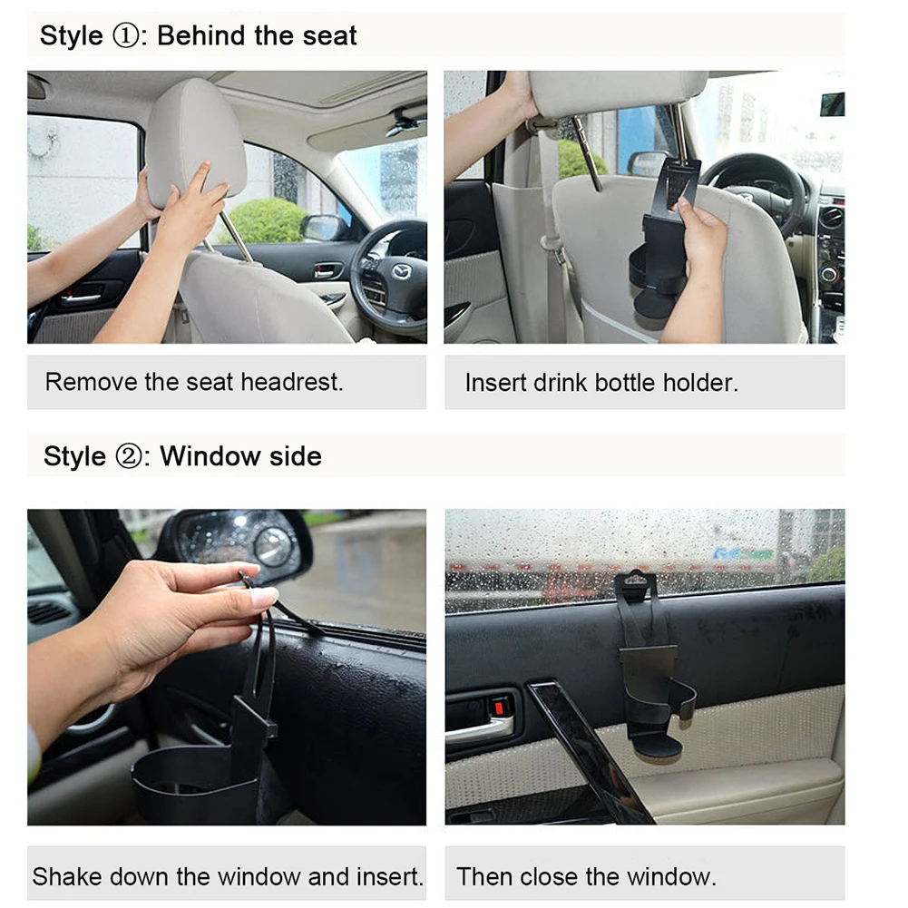 Универсальный автомобильный держатель-органайзер для бутылок с водой |