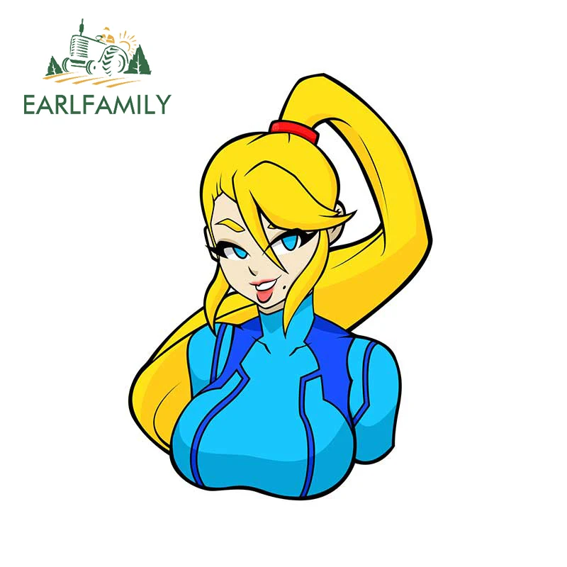 EARLFAMILY 13 см x 9 3 для Samus Aran автомобильные наклейки ноутбука Водонепроницаемый RV