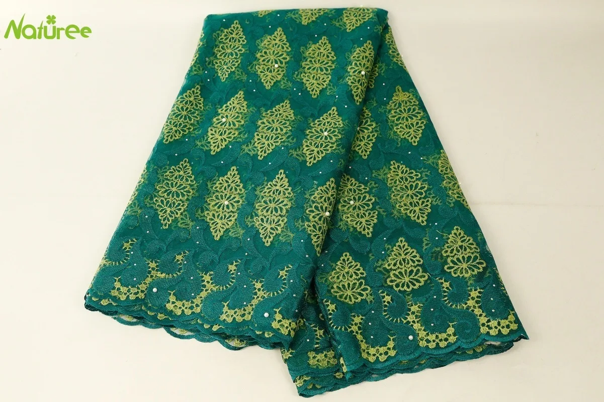 140 см ширина африканский тюль гипюр шнур кружевная ткань по двору нигерийский