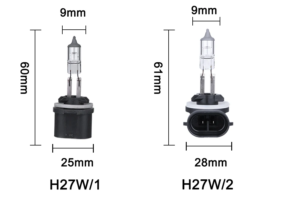 Автомобиль OSRAM лампы 55 Вт H7 галогенная H11 Противотуманные огни H27 880 881 Противотуманные фары 12V 27W Белый Atuo фар 642101 64211CLC 1 предмет