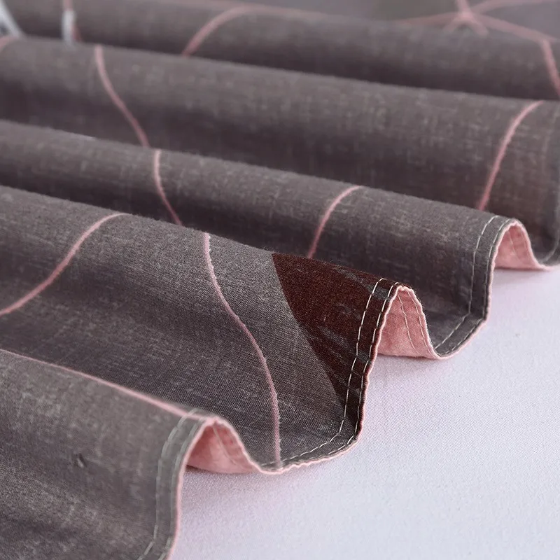 Комплект постельного белья Jeefttby с геометрическим рисунком однотонный комплект