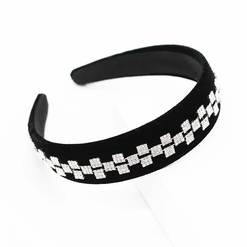 Baroque Royal Queen King Pearl Bridal Tiaras Crowns Wedding Hair Accessories with Rhinestones Travel daily headband | Украшения и