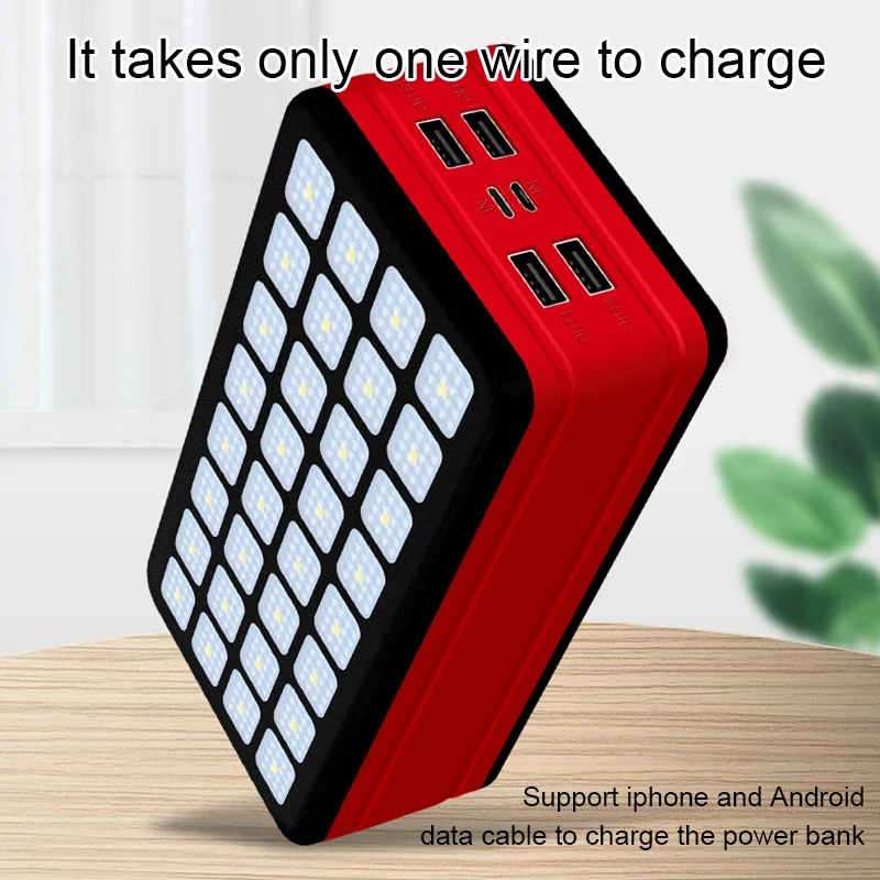 99000mAh внешний аккумулятор портативный большой емкости зарядное устройство для