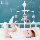 Погремушка-колокольчик для новорожденных, для детей 0-12 месяцев, погремушки в кроватку, Погремушки из ткани