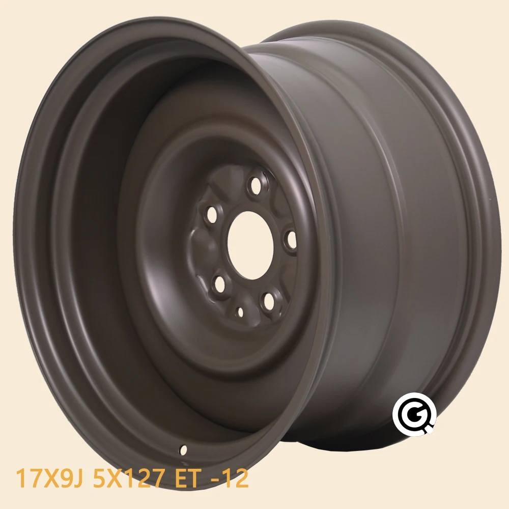 17 дюймовое стальное колесо 9J 5 отверстий 5X127 темно зеленые диски Wrangler