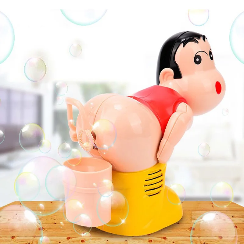 

Children's Automatic Farting Bubble Toy Two-in-one Electric Bubble Machine Summer Soapy Water Bubble Machine Fun Toys For Kids