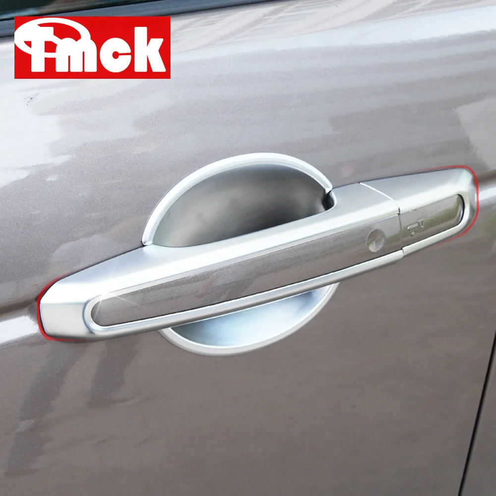 8 шт. хромированные накладки на дверную ручку автомобиля для Jaguar XF X260 XE X760 F PACE f pace
